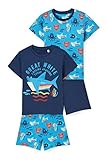 C&A Kinder Jungen Pyjamas Shorty 4er Pack|Multipack Comfort Fit...