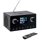 MEDION P85444 2.1 Internetradio mit Subwoofer (DAB+, UKW Radio, Spotify Connect, WLAN,...