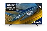 Sony XR-55A80J BRAVIA 139cm (55 Zoll) Fernseher (OLED, 4K Ultra HD (UHD), High Dynamic...