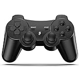 Diswoe Wireless , Bluetooth Game Controller für P3 Double Shock 6-Achsen Rechargable...