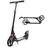 City Roller Scooter Klappbar & Höhenverstellbar Roller für Erwachsene | Big Wheel...