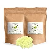 Anorganischer Schwefel (sulfur) - 1 kg (2 x 500 g) - BESTSELLER - 99,9% pharmazeutisch...