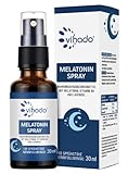 Vihado Melatonin Spray - Premium: Bis zu 5-fach höher dosiert - 180 Tage Vorrat -...