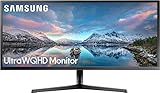 Samsung Ultra WQHD Monitor S34J552WQR, 34 Zoll, 4K UHD 1600p Ultra Wide , VA-Panel,...