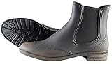 PFIFF 102665 Stiefelette Hallmark, PVC Damenstiefelette Damen, Schwarz, 39