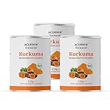 Acurmin Ferment – Bio Kurkuma Pulver – fermentiert & bioaktiv – mit probiotischen...