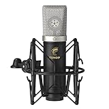 TONOR Großmembran USB Mikrofon PC Set, Kondensator Microphone 192 kHz/24 Bit Computer...