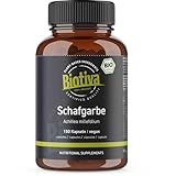 Schafgarbe Bio 150 Kapseln - Achillea Millefolium - 100% Vegan - Korbblütler - rein...