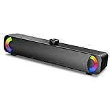 HPYLIF·H USB PC Lautsprecher, PC Soundbar, Computer Gaming Lautsprecher mit Surround...