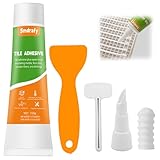 Smdrafy Fliesenkleber Bad, Fliesenkleber Außen Frostsicher, Fliesen Kraftkleber für...
