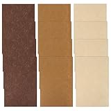 Apausvcm 12 Stück Bastelfilz Stoff,3 Farben Filz zum Basteln,20×30cm Vliesstoff...