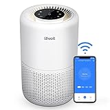 LEVOIT Luftreiniger H13 HEPA Filter für Allergiker, Luftfilter gegen 99,97% von Staub...