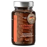 Sibirischer Ginseng - 900mg Taigawurzel Pulver pro Tagesdosis - Eleuthero Eleutherococcus...