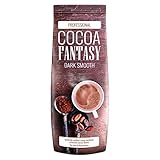 Cocoa Fantasy Dark Smooth Kakao, 2kg Trinkschokolade, Instant Kakaopulver, weicher und...