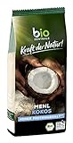 biozentrale Kokosmehl nur eine Zutat 350 g, vegan & glutenfrei, Hoher Protein- und...