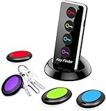 Schlüsselfinder Key Finder, Reyke Remote Finder Drahtloser RF-Gegenstandsfinder mit...