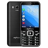 myPhone UP Smart LTE 4G Handy mit Whatsapp, Facebook, Google Apps, 3.2'', Mega-Akku 1200...