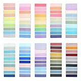 2000 Blatt Haftnotizen Pastell, 10 Sets Haftstreifen Transparente Sticky Notes...