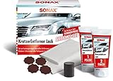 SONAX Aktionsset KratzerEntferner Lack (2 x 25 ml) beseitigt Kratzer und Schrammen aus...