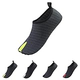 Generisch Wasserschuhe Badeschuhe Damen Herren, Trocknend Slip On Surfschuhe || rutschfest...