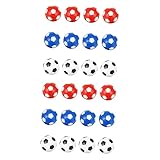 INOOMP 24 Stück Fußballmaschinenbälle Kleine Bälle Für Kinder Kunststoffbälle Für...