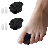 Wepai 2 Stück Hammerzehen Korrektoren, Hallux Valgus Korrektur, Hammerzehen Zehenbandage,...