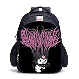 lilyshopingstore School Bags For Boys 4-6，Anime Schulranzen, Schwarzer Schulranzen,...