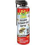 COMPO Wespen Schaum-Gel-Spray inkl. Sprührohr, Wespenschaum als Wespenspray, Sofort- und...