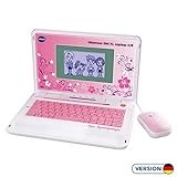 VTech Glamour Girl XL Laptop E/R – Lerncomputer mit 240 Lernspielen zum Lernen von...