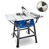 Scheppach Tischkreissäge HS100S | 230V 2000W | Schnitthöhe 85mm | Sägeblatt Ø 250mm |...