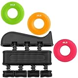 Nizirioo 4 Pack Fingertrainer Handmuskeltrainer: Unterarm Finger Handgrifftrainer,...