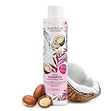 Jean & Len Shampoo Repair Kokosöl & Macadamia, für geschädigtes & kraftloses Haar,...