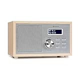 auna Ambient DAB Radio - kompaktes DAB+ Radio mit Bluetooth-Streaming: Version 5.0 mit...