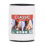 VOSS.farming Weidezaunband 20mm Classic 4 x 0,16 NIRO, weiß, Weidezaun und Elektrozaun...