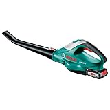 Bosch Home and Garden Akku Laubbläser ALB 18 LI (1 Akku, Max. Gebläsegeschwindigkeit 210...