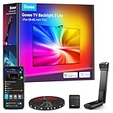 Govee TV Hintergrundbeleuchtung 3 Lite mit Fish-Eye Korrektur Funktion, Sync für 55-65...
