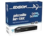 Edision PICCOLLO S2+T2/C Combo Receiver H.265/HEVC (DVB-S2, DVB-T2, DVB-C,) CI Full HD USB...