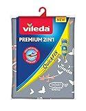 Vileda Premium 2in1 Bügelbrettbezug für Dampfbügelstation, geeignet für Bügelbretter...