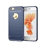 Vavies Schutzhülle für iPhone 6 Plus, für iPhone 6S Plus, Karbonfaser-Hülle, schmal,...