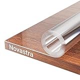 Novastra Tischfolie 2mm – Transparente Schutzmatte,Tischdecke abwaschbar, Tischschutz...