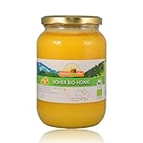 BIO Rohhonig von ImkerPur, nicht geschleudert oder erhitzt, enthält Blütenpollen,...