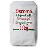 Oscorna Algenkalk 25 kg Kohlensaurer Kalk aus Meeresalgen Kulturendünger