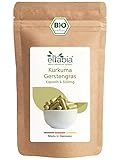 Bio Kurkuma Gerstengras Kapseln 100 Stück | Hochdosiert 3000mg Tagesdosis | Premium...