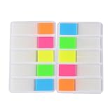 1600 Stück 16 Set Haftmarker Film Haftnotizen Haftstreifen Page Marker Tab Marker Index...