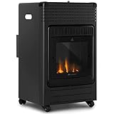 blumfeldt Andora Flame Gasheizofen - zwei Heizstufen mit 2 oder 3,4 kW, bis 11 kg...