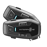 Interphone U-Com 7R Doppel-Gegensprechanlage für Motorrad, Bluetooth 5.2, abnehmbar und...