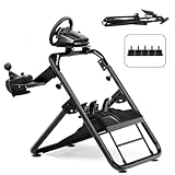 GTPLAYER Lenkradständer für Lenkrad Sim Racing Steering Wheel Stand G920 G29 G25 G27...