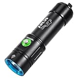 APLOS AP02 Tauchlampe, 2500 Lumen Tauchen Taschenlampe Wiederaufladbar, Leistungsanzeige,...