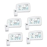 YARNOW 5 Stück Funkwetterstation Funk Indoor Indoor Für Zuhause Funk Indoor Outdoor...