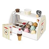 Melissa & Doug Eis Holzspielzeug ab 3 Jahre & Küchenzubehör Kinder Holz | Montessori...